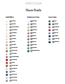 Nacre Pearls