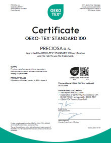 Oeko-Tex Certificate